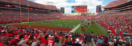 Seat view from Lower Level End Zone