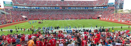Seat view from Lower Level Sideline