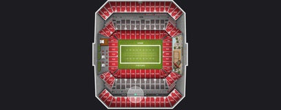 Seat view from Lower Level Sideline