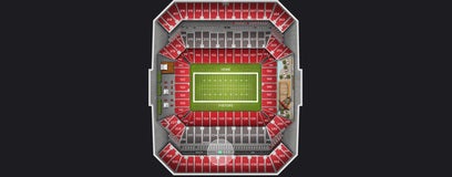 Seat view from Lower Level Sideline