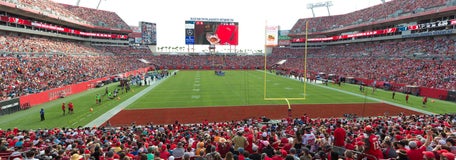 Seat view from Lower Level End Zone