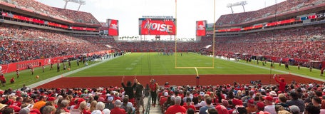 Seat view from Lower Level End Zone