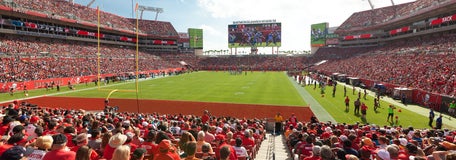 Seat view from Lower Level End Zone