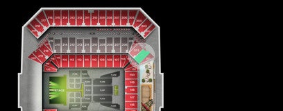 Seat view from Middle