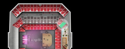 Seat view from Middle