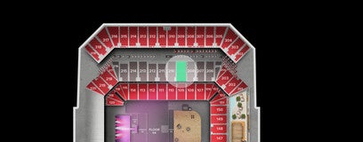 Seat view from Middle