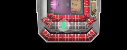 Seat view from Middle