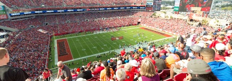 Seat view from Upper Deck