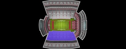 Seat view from Lower Sideline