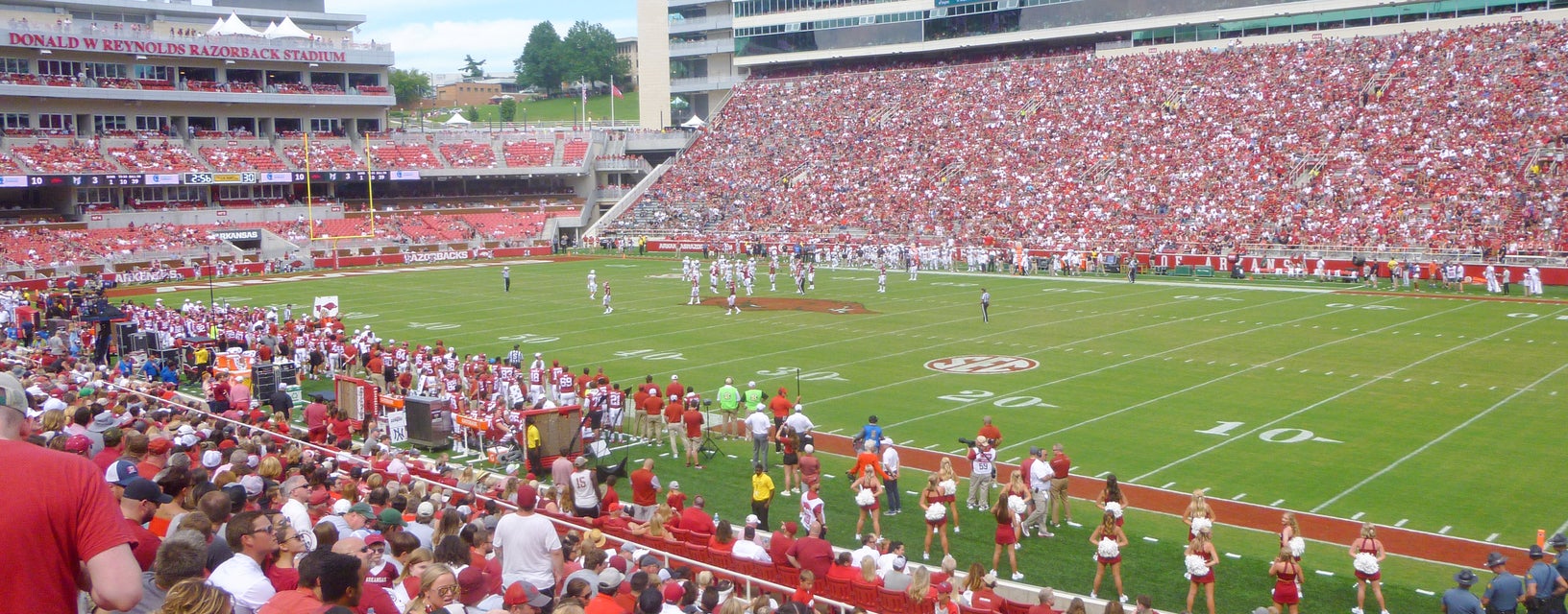 Seat view from Lower Level Sideline