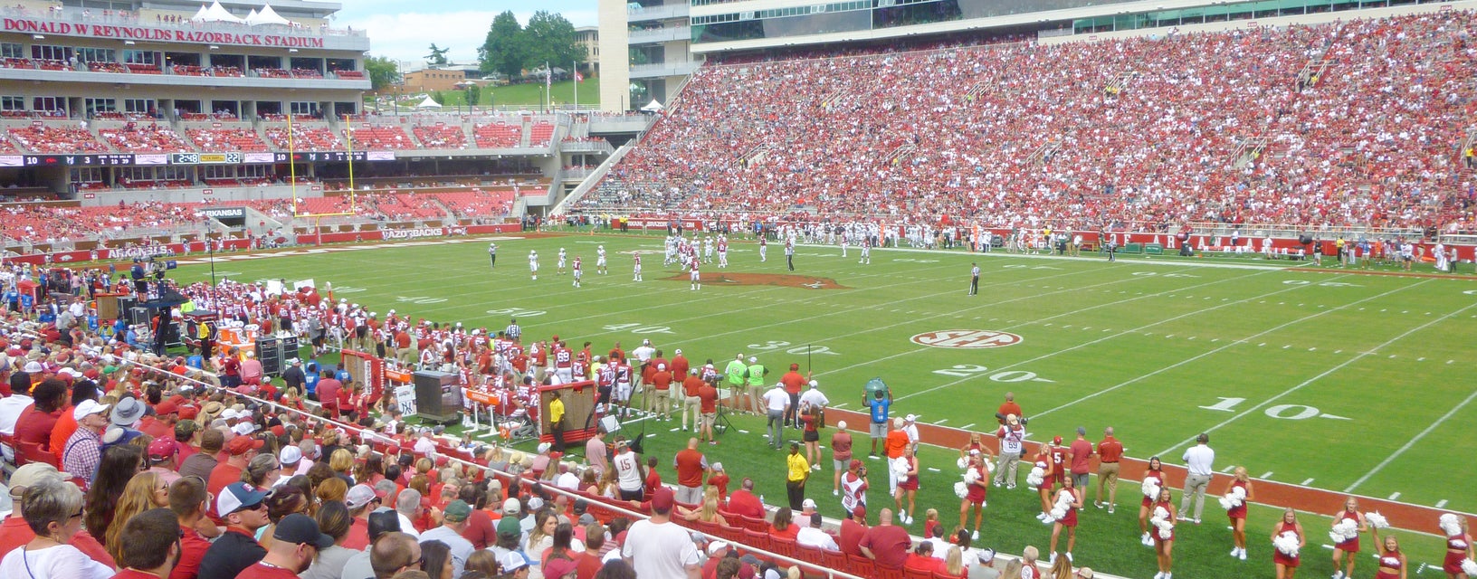 Seat view from Lower Level Sideline