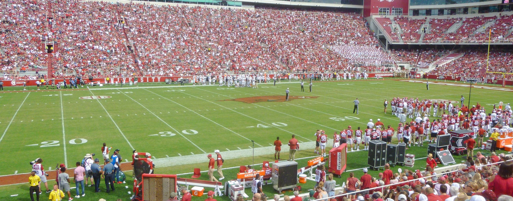 Seat view from Lower Level Sideline