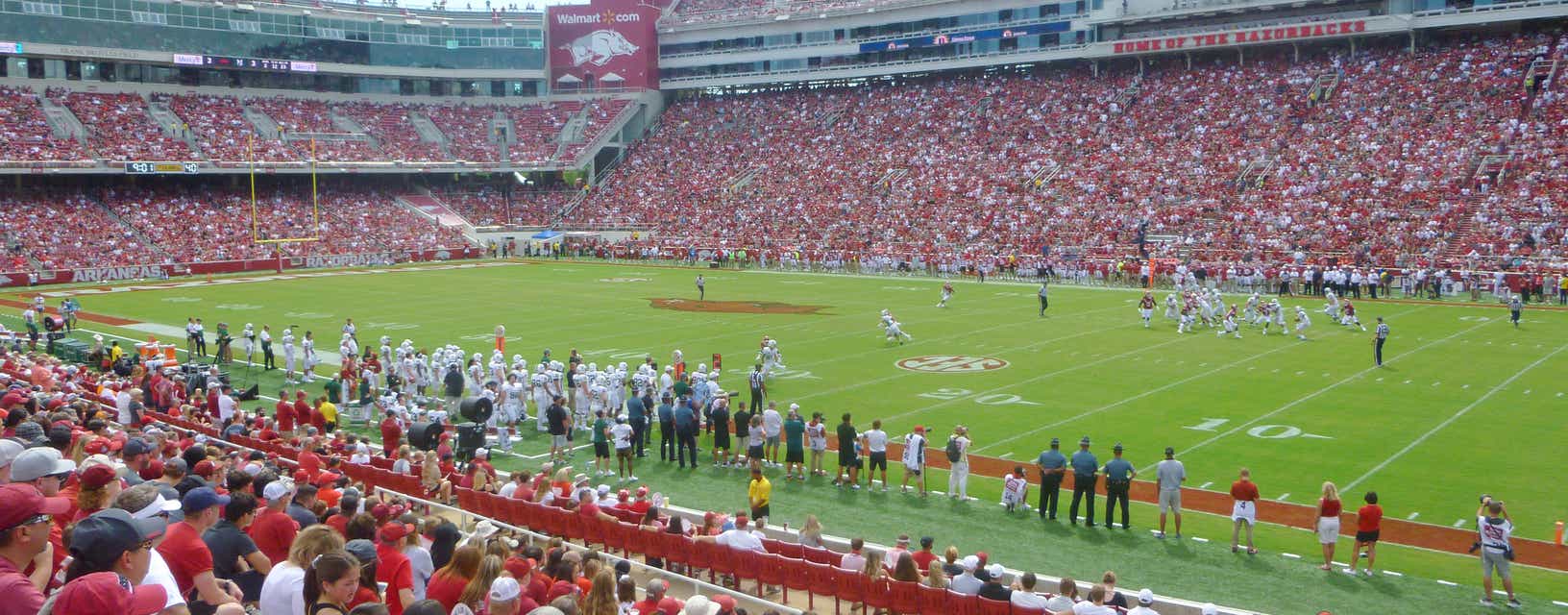 Seat view from Lower Level Sideline