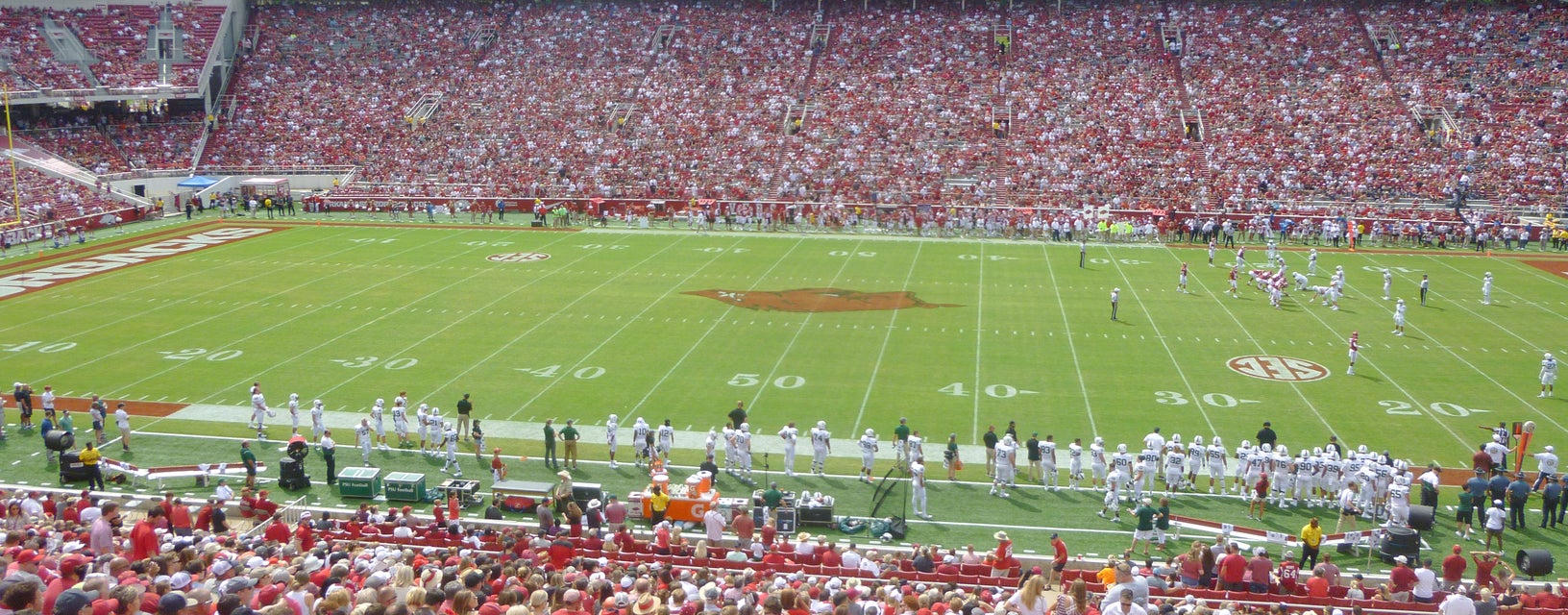 Seat view from Lower Level Sideline
