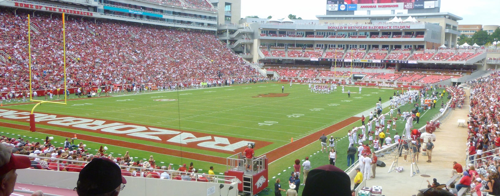 Seat view from Lower Level End Zone