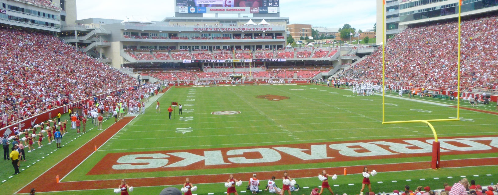 Seat view from Lower Level End Zone