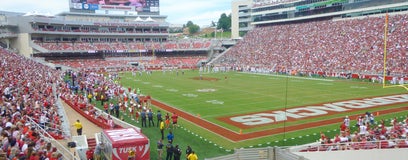 Seat view from Lower Level End Zone