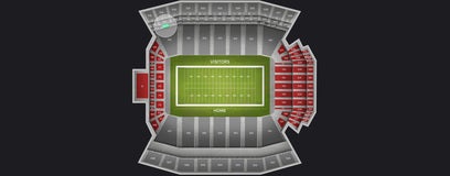 Seat view from East Outdoor Club