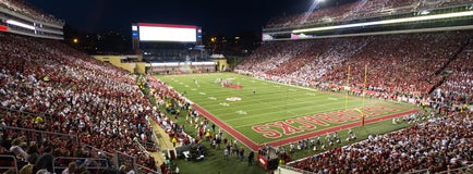 Seat view from South Outdoor Club