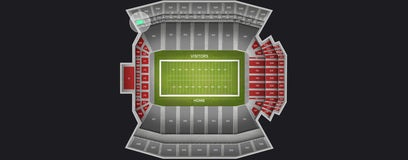 Seat view from Indoor Club