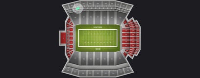 Seat view from Indoor Club