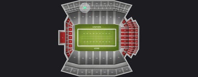 Seat view from Indoor Club