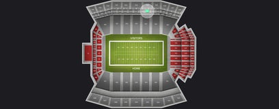 Seat view from Indoor Club