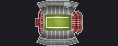 Seat view from Indoor Club