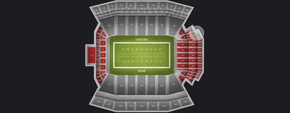 Seat view from Indoor Club