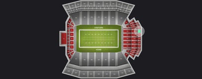 Seat view from Indoor Club