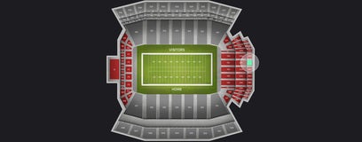Seat view from Indoor Club