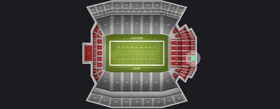 Seat view from Indoor Club
