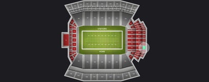 Seat view from Indoor Club