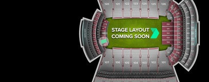 Seat view from Touchdown Club