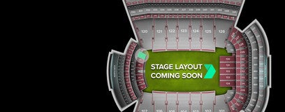 Seat view from Touchdown Club