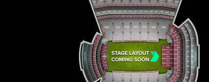 Seat view from Touchdown Club