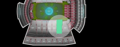 Seat view from Lower