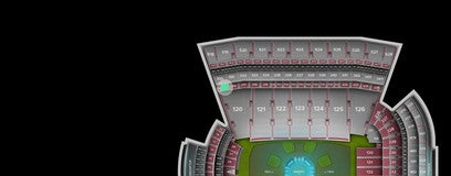 Seat view from Club