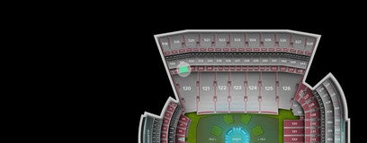 Seat view from Club
