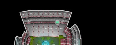 Seat view from Club