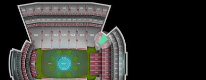 Seat view from Club