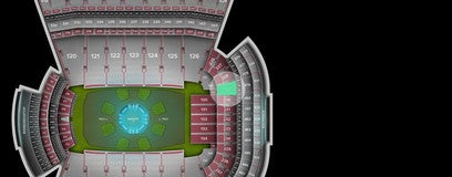 Seat view from Club
