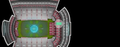 Seat view from Club