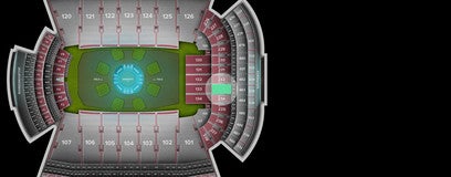 Seat view from Club