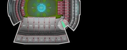 Seat view from Club