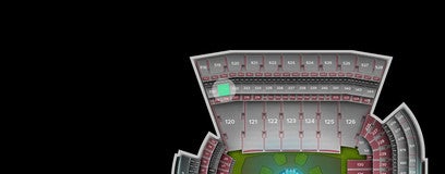 Seat view from Indoor Club