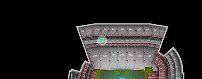 Seat view from Indoor Club