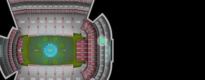Seat view from Indoor Club