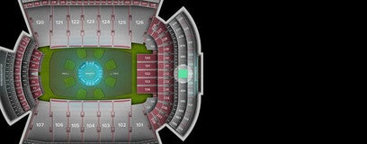 Seat view from Indoor Club