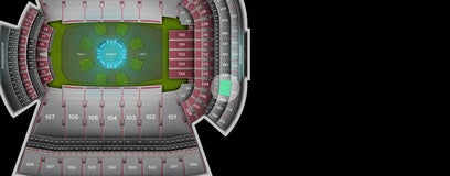 Seat view from Indoor Club